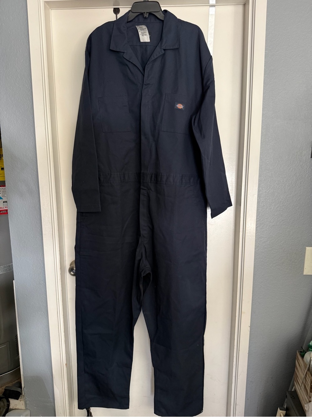 BNWOT Men’s Dickies Navy Blue Coverall Jumpsuit Size 2XLR